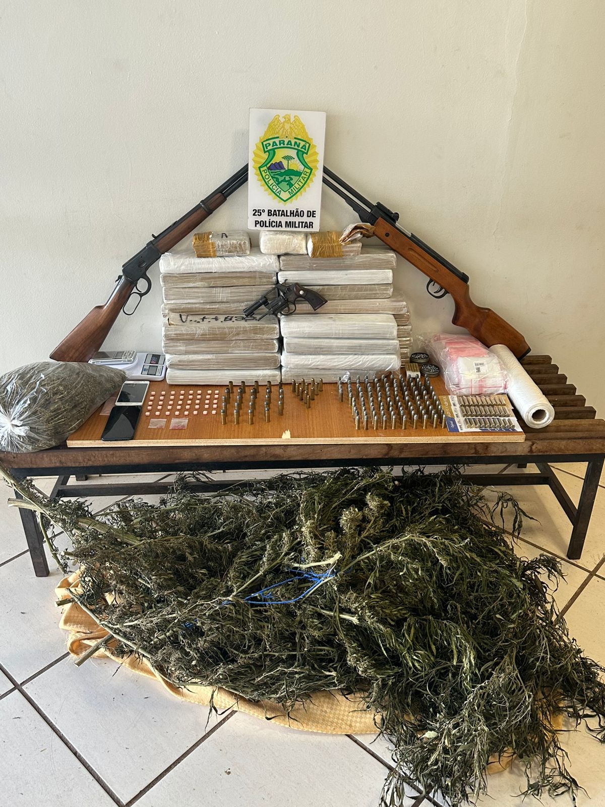Tráfico de drogas e posse ilegal de arma de fogo: