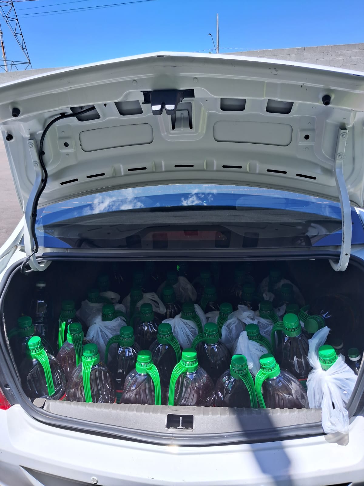 VEÍCULO CARREGADO COM MERCADORIAS ESTRANGEIRAS.