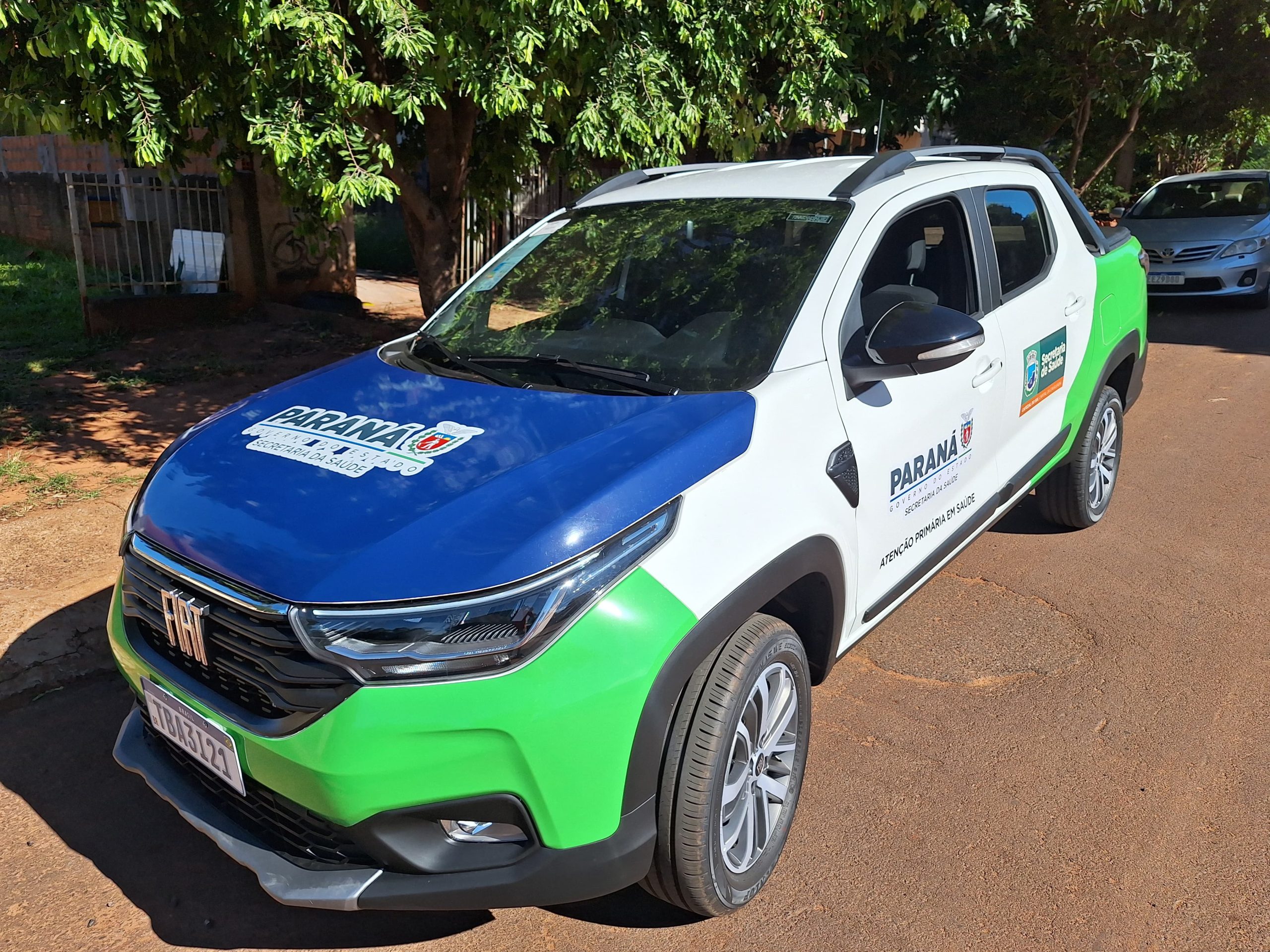 Prefeitura de Cafezal do Sul adquire Fiat Strada para a Secretaria de Saúde.