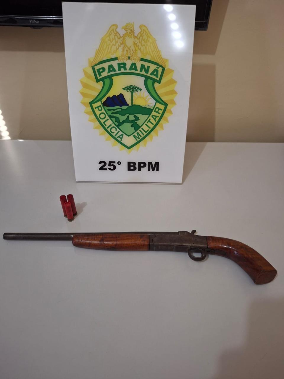 Ameaça, Posse irregular de arma de fogo.
