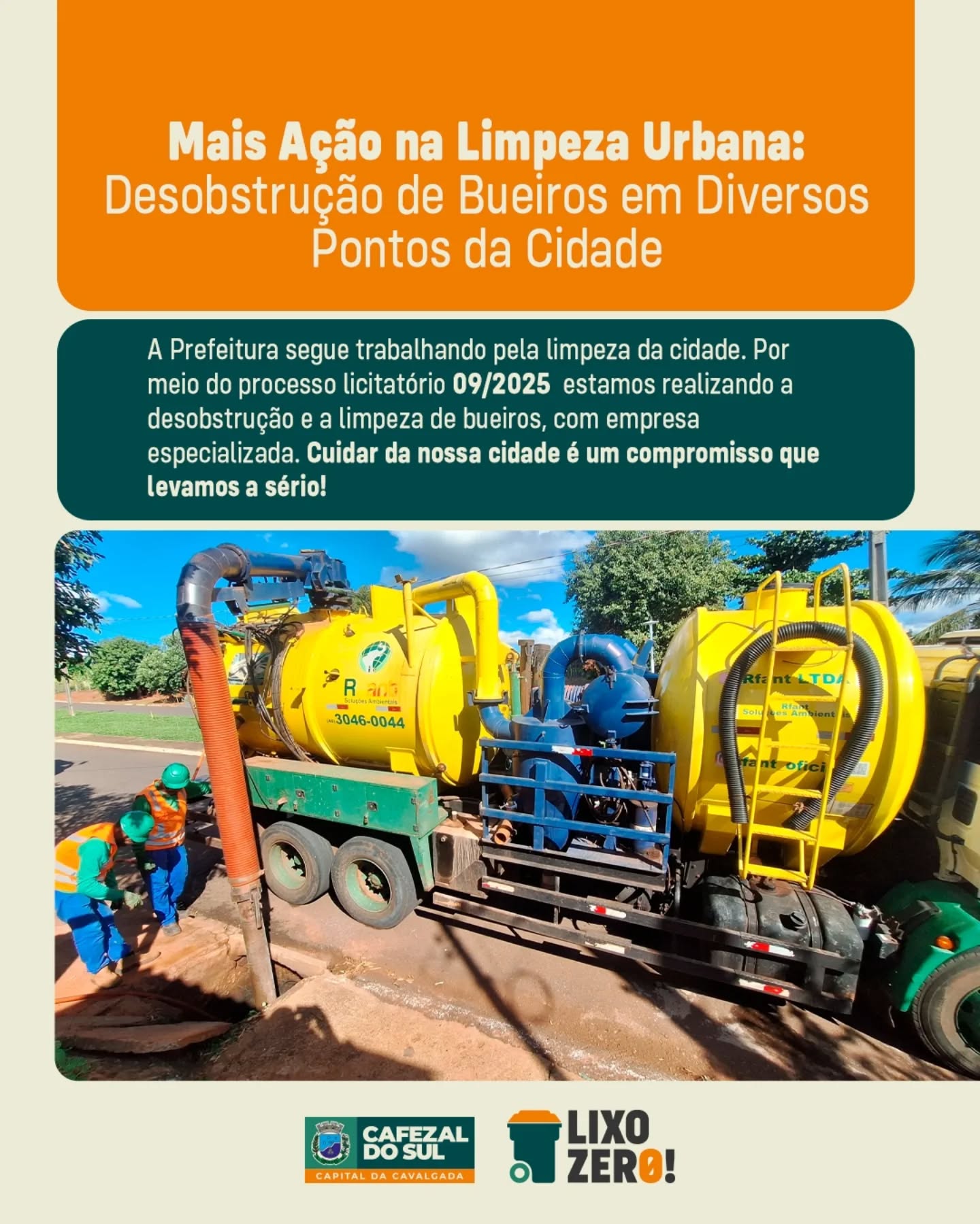 Prefeitura Municipal de Cafezal do Sul.