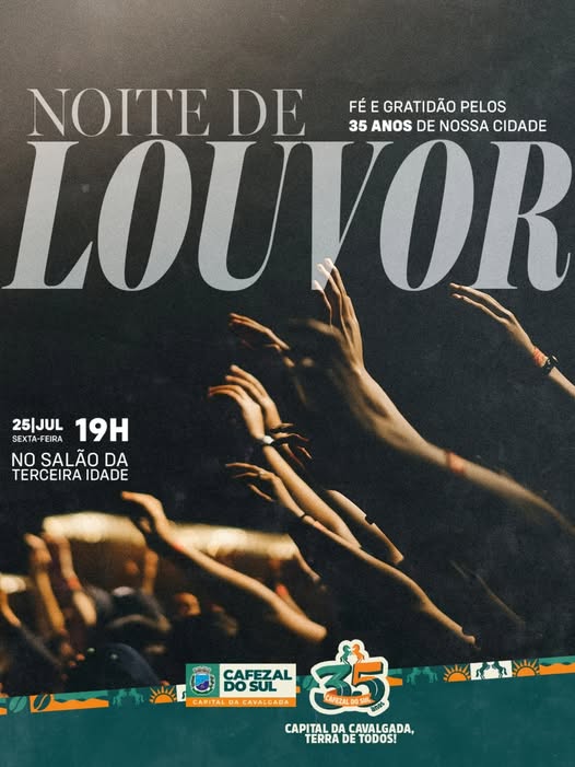 “Louvor e Gratidão: 35 Anos de Vida e Bênçãos”