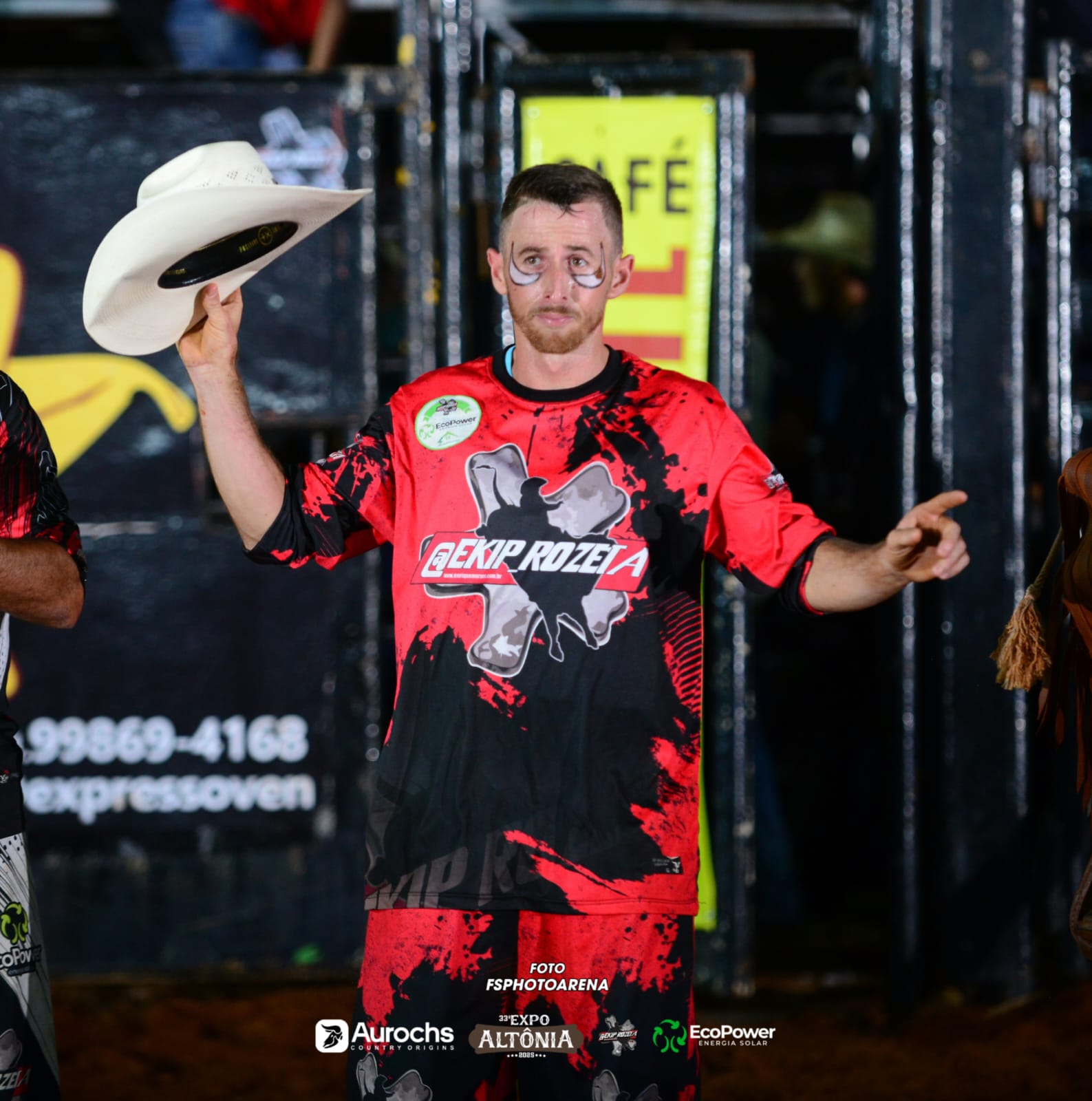 Irmãos de Arena: Eric Henrique e Popó, coragem e vitória no rodeio brasileiro.