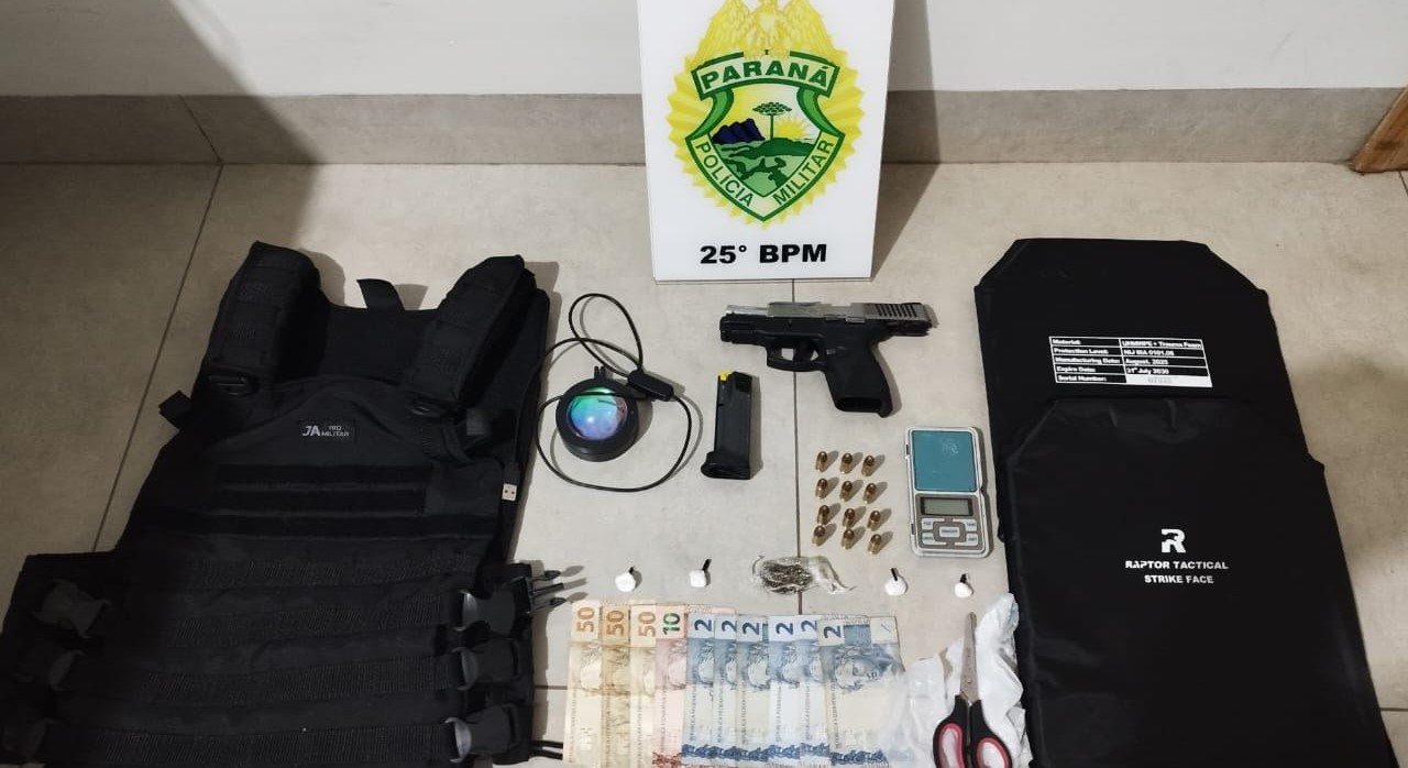 Confronto em Umuarama: Polícia Militar neutraliza integrante de organização criminosa na noite de Réveillon