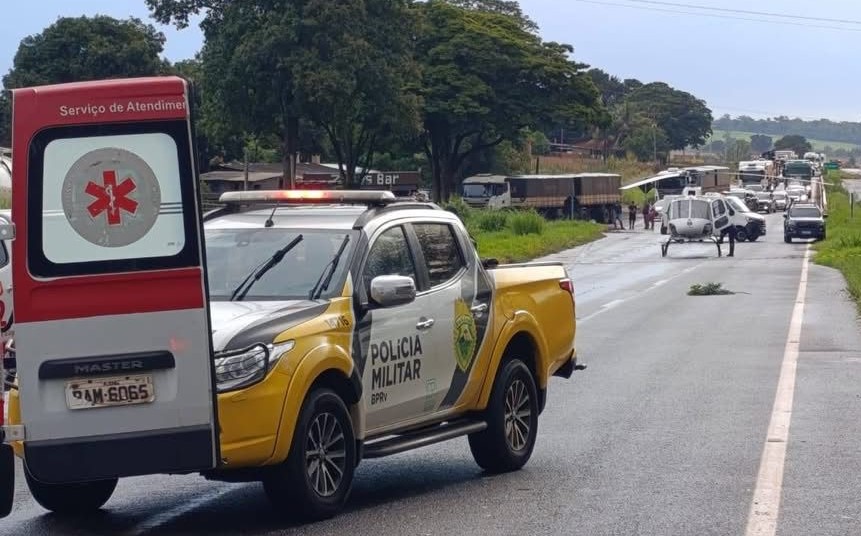 Acidente com viatura da PM em Doutor Camargo tira a vida de policial