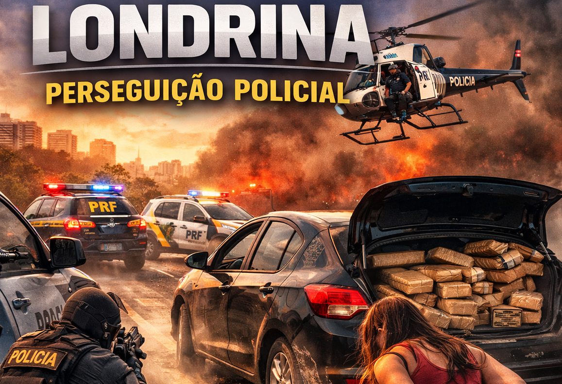 🚨 Mulher é presa com quase 130 kg de drogas na BR-369; filhos estavam no carro